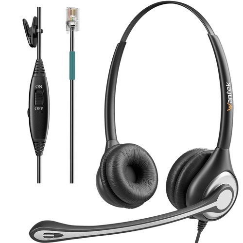 Wantek phone headsets for - phone,